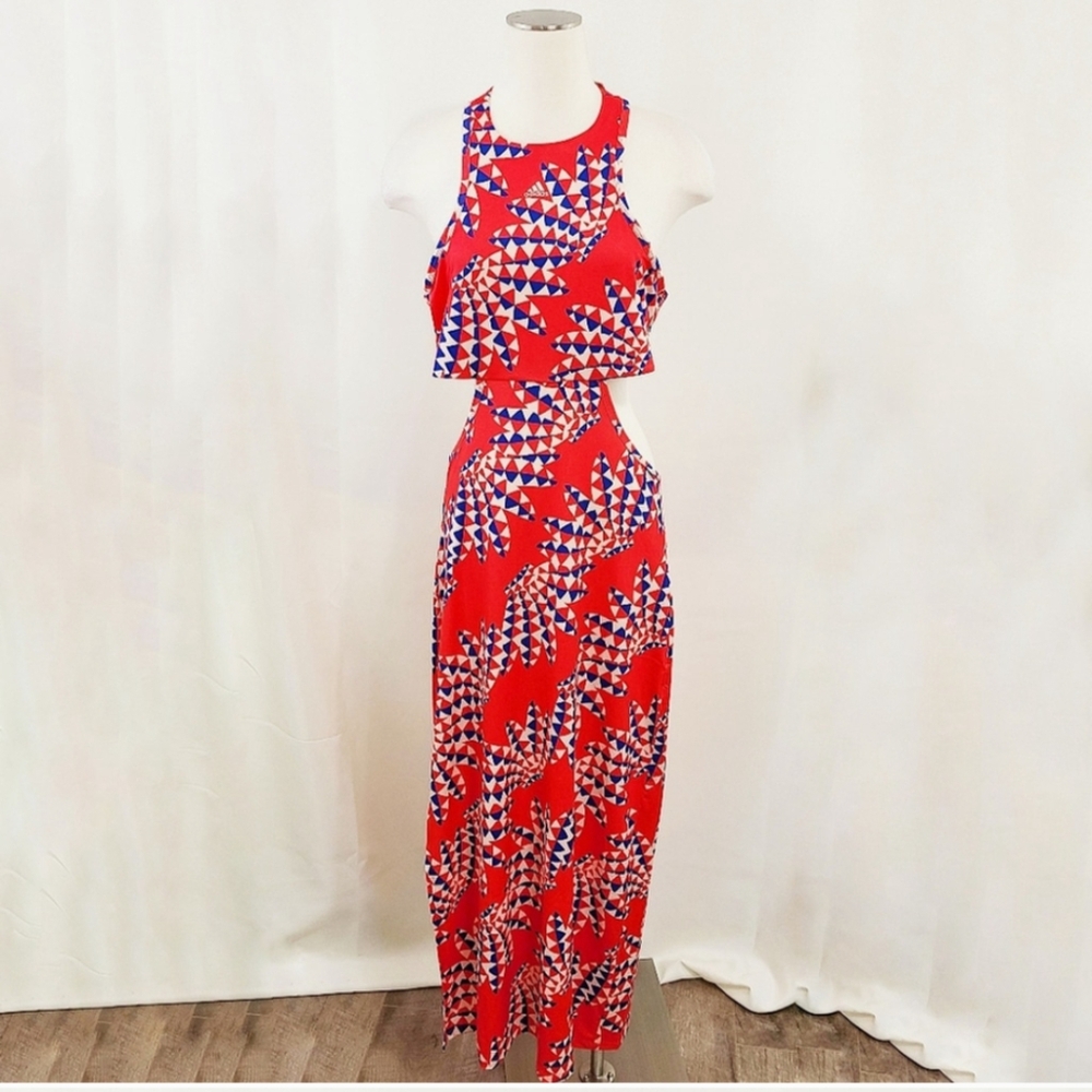 Adidas x Farm Rio CutOut Dress  XL NWT